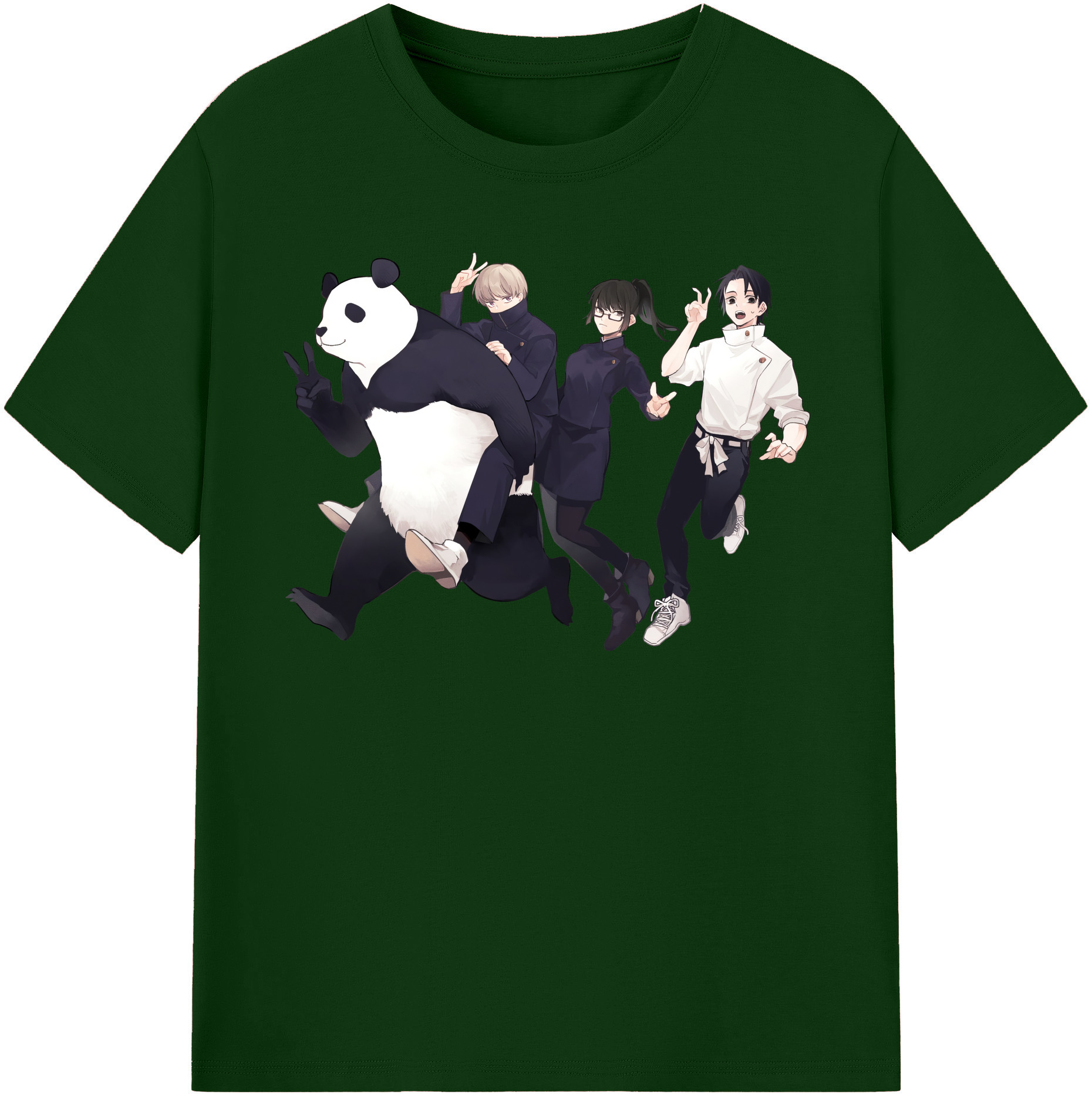 （画像用） 呪術廻戦 Jujutsu Kaisen 綿100％半袖Tシャツ（フロントプリント）